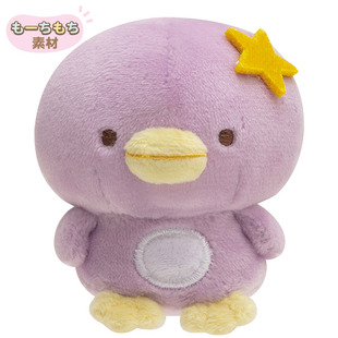 日本SanX正品Jinbesan鯨鯊先生 企鵝迷你毛絨公仔禮設(星空)