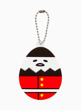 日本Sanrio正品Gudetama蛋黃哥 包包掛件鑰匙扣(蘇格蘭炸蛋)