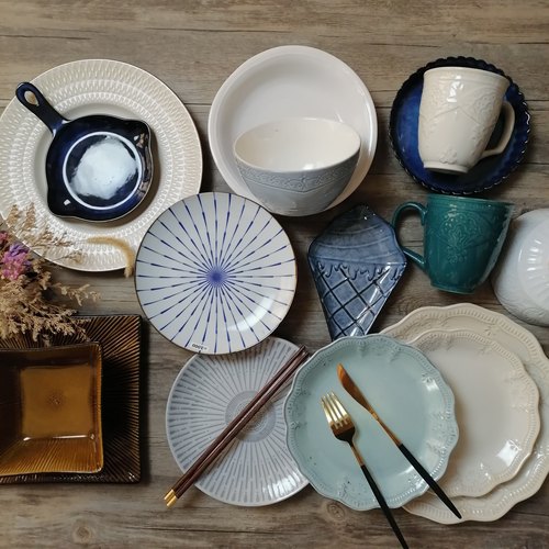 孤品特价秒杀盘子异形花边餐具