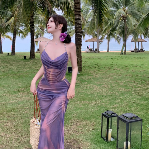 OMOM2025新款时尚性感比基尼三件套分体裙式遮肚温泉度假泳衣8412