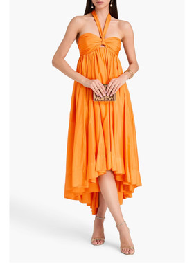 ZIMMERMANN正品代购过季款低奢华丽小性感露肩连衣长裙49046