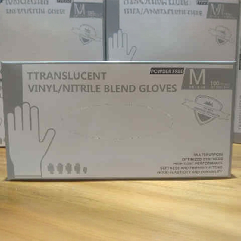 万力pvc一次性半透明手套胶皮食品级厨房洗碗橡胶薄按摩足疗美容