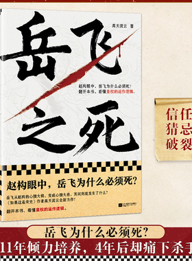 岳飞之死 岳飞为什么必须死 看懂皇权的运作逻辑 高天流云 宋史 从心腹大将到心腹大患 莫须有 满江红【读客官方 正版图书】