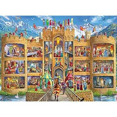 Ravensburger Castle Cutaway 150 Piece Jigsaw Puzzle for K