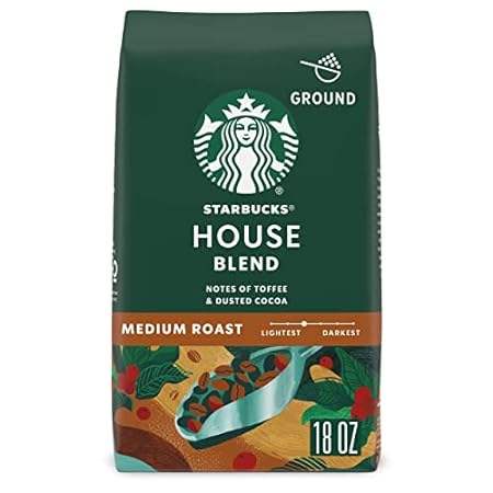 Starbucks Ground Coffee—Medium Roast Coffee—House Blend—1