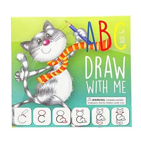 Drawing with Alphabet Learning Letters Tracing ABC Handwr-封面