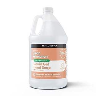 Soap Hand Gel Antibacterial 128 Refill Revolution Clean