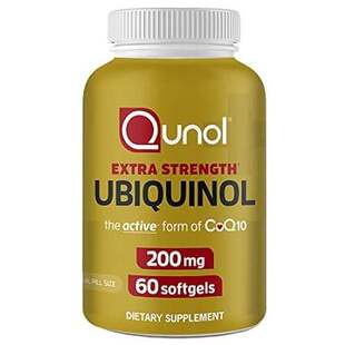 Softgels 200mg CoQ10 Qunol Antioxidan Ubiquinol Powerful