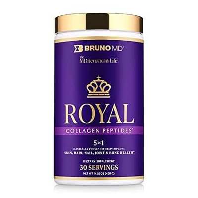 Bruno MD Royal Collagen Peptides， Clinically proven， Diet