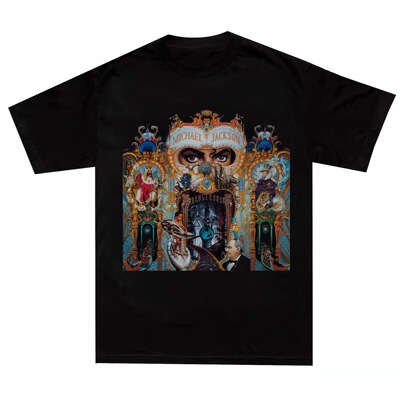 致敬Michael Jackson美式复古Vintage迈克尔杰克逊纯棉短袖T恤夏