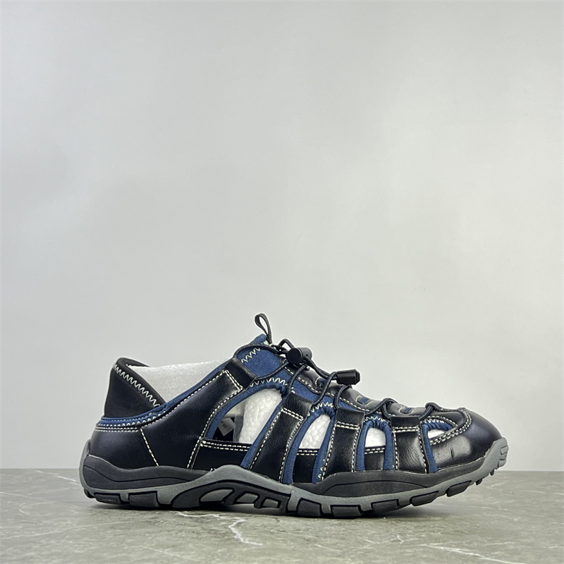 小日子单户外徒步休闲鞋镂空透气框子鞋耐磨防滑减震包头凉鞋男鞋