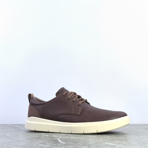 出英国单百搭运动鞋男鞋革面拼接休闲鞋耐磨防滑厚底低帮板鞋