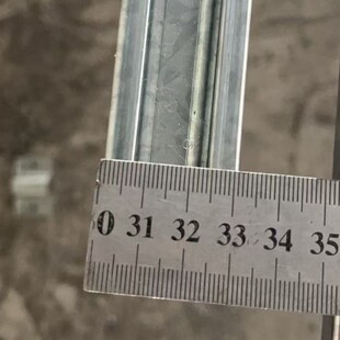 温室大棚配件卡槽卡簧C型钢1.0mm厚度1.2mm厚度
