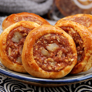 老香斋鸡仔饼正宗上海特产老字号糕点伴手礼广东春节年货咸味零食