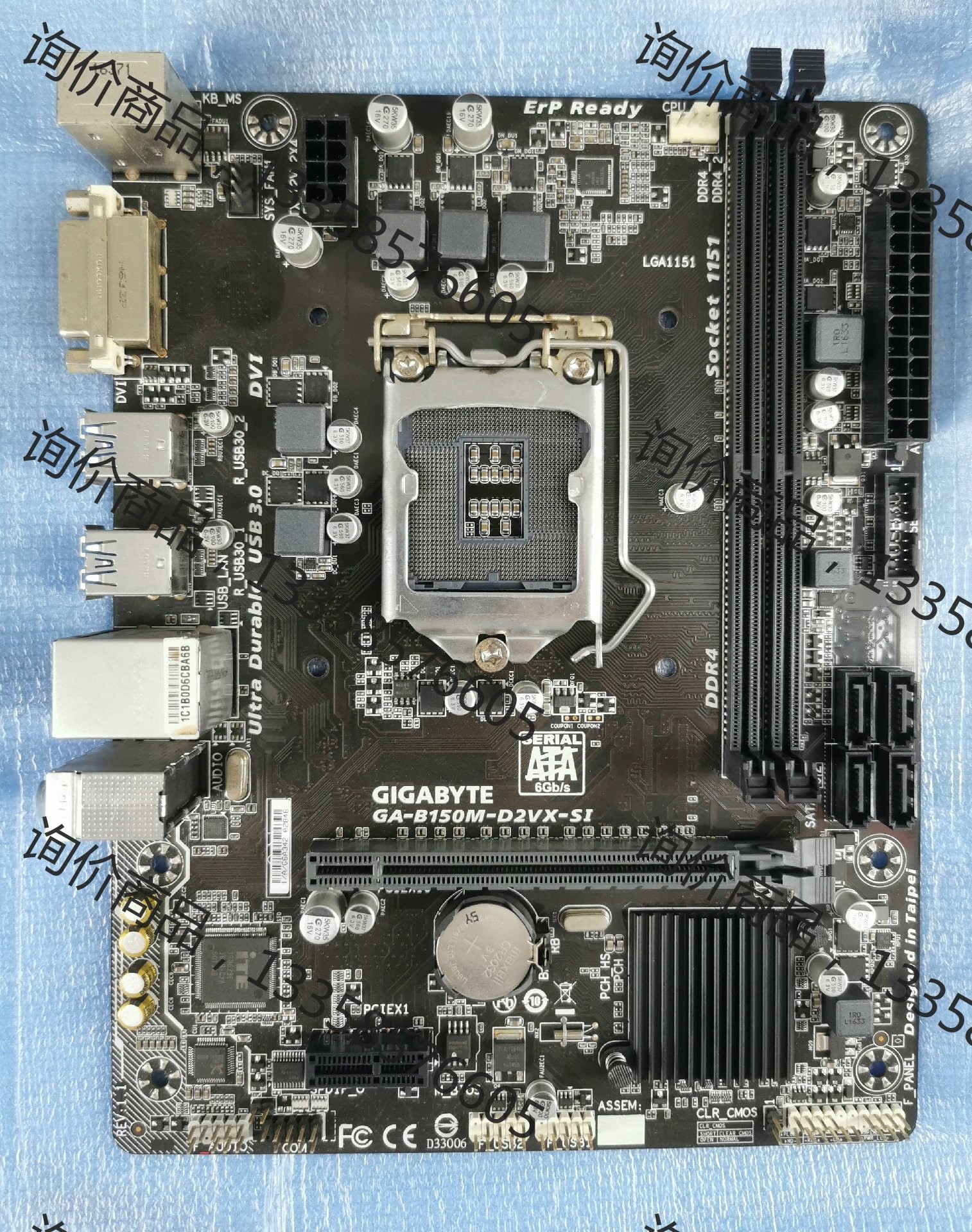 gigabyte/技嘉 ga-b150m-d2vx-si台式