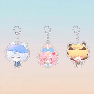 心动小镇游戏周边钥匙扣万尼亚安妮布兰克NPC人物亚克力书包挂件