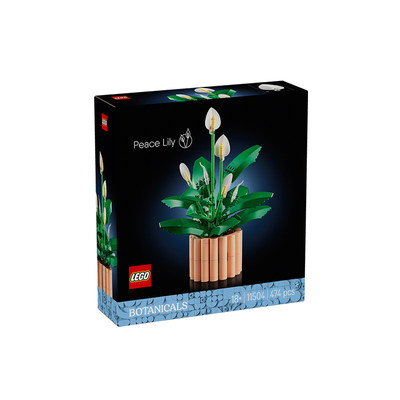 LEGO乐高花植系列11504和平百合男孩女孩拼搭积木玩具儿童礼物