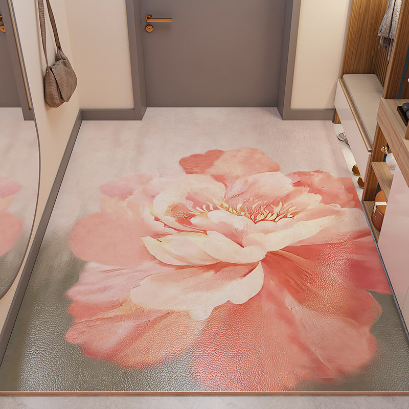 皮革入户门口地垫防滑耐脏门垫PVC可擦洗脚垫家用门口地毯可裁剪,居家布艺,家用脚垫,淘宝优惠券,粉丝福利购,淘宝优惠卷