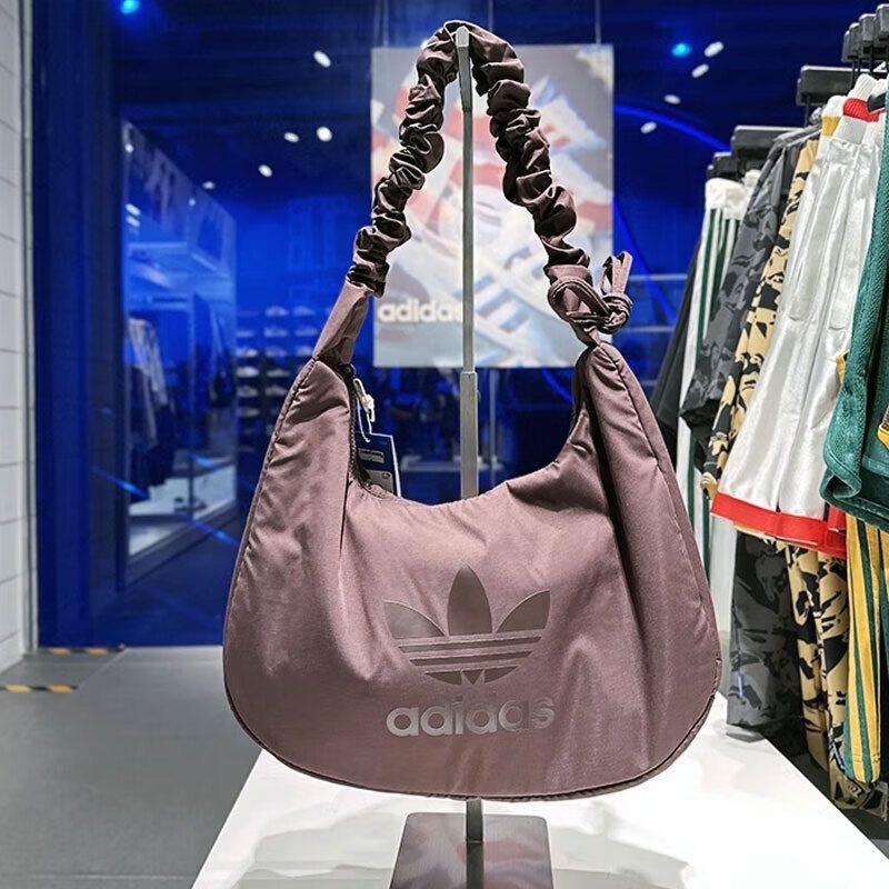 Adidas阿迪达斯三叶草SHLDR BAG L女子休闲单肩斜挎手提包 JZ2278