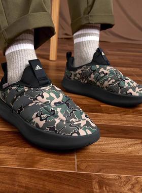 Adidas阿迪达斯ADIPUFF秋冬经典休闲运动耐磨保暖缓震棉鞋IF4226