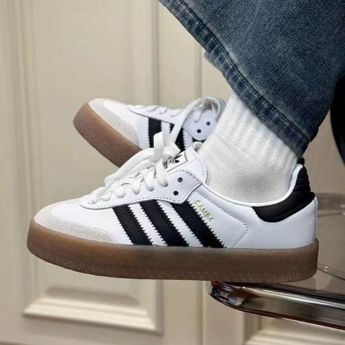 adidas复古T头鞋运动休闲板鞋