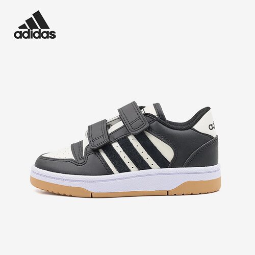 阿迪达斯儿童低帮耐磨休闲板鞋