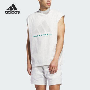 TEE男子半高领无袖 Adidas阿迪达斯ADI JI9120 篮球运动背心