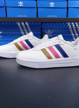 Adidas阿迪达斯COURT PLATFORM女低帮防滑耐磨休闲运动板鞋HP9429