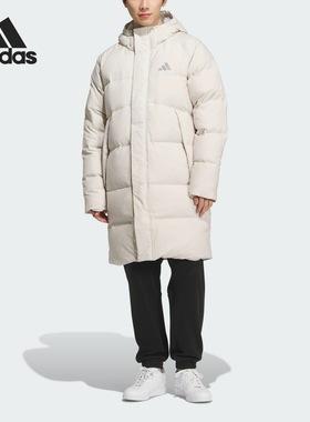 Adidas阿迪达斯V MID L DOWN JK男女款冬季中长款羽绒服 KR0935