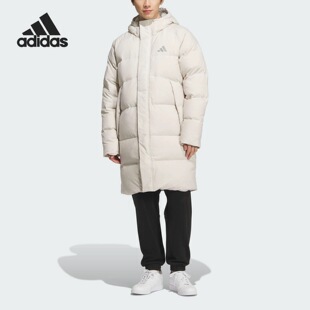 Adidas阿迪达斯V MID L DOWN JK男女款冬季中长款羽绒服 KR0935