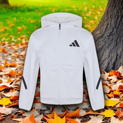 阿迪达斯儿童简约连帽夹克
