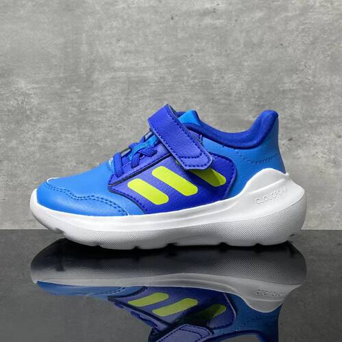 Adidas阿迪达斯TENSAUR RUN 3.0 EL C儿童网面透气运动跑鞋JH8604