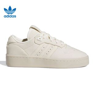 女子低帮舒适耐磨休闲板鞋 LOW IH0350 LUX Adidas阿迪达斯RIVALRY