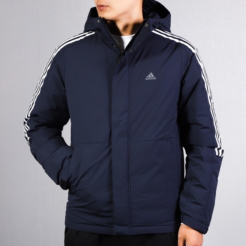 Adidas阿迪达斯连帽羽绒服保暖