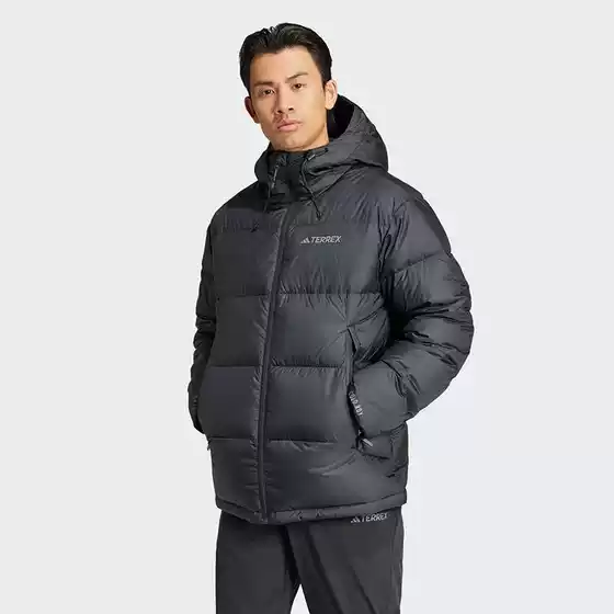 Adidas Adidas Mt Goose Jkt Men's and Women's Winter Hooded Windproof Sports down Jacket Ix7927
