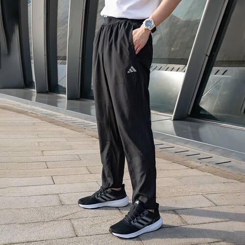阿迪达斯男梭织运动休闲长裤