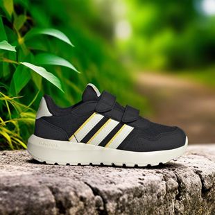 低帮运动休闲鞋 Adidas阿迪达斯RUN C小童魔术贴经典 JH6218 60S