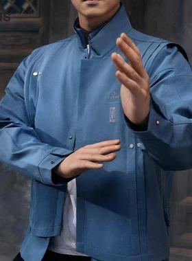 Adidas阿迪达斯WJ TRANS WV JKT武极系列休闲立领夹克外套HY5853
