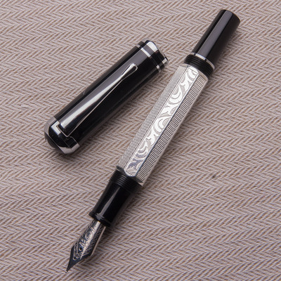 末匠新款活塞上墨可鸡尾bock钢尖