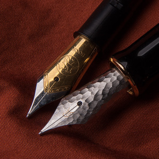 钢笔尖配件德国进口bock镀金钢尖施密特5号6号总成鸡尾金豪35mm