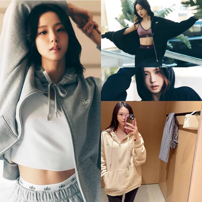 ALO春季女瑜伽普拉提拉链外套