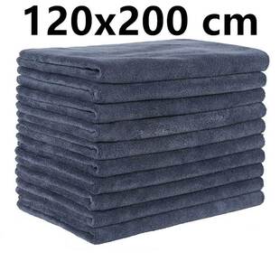 Microfiber bath towel, super large, soft, high absorption an