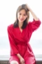 Mềm mại cao cấp dài tay cho phụ nữ cưới cá tính mùa xuân phong cách Trung Quốc lụa hồng mùa xuân và áo ngủ mùa hè nữ mỏng khách sạn - Night Robe đồ ngủ nam