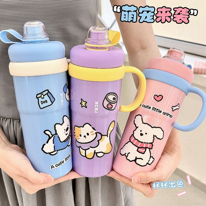 吸管杯新款大容量水杯便携高颜值