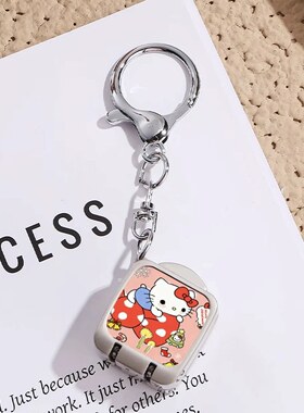 迷你指甲剪单个折叠指甲刀套装带钥匙扣指甲钳剪指甲可爱女生挂件