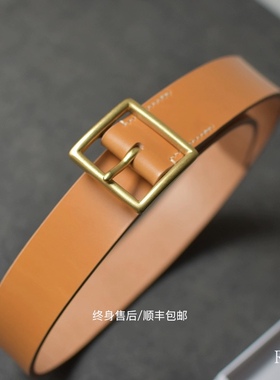 马缰革Ritzy手工皮带腰带