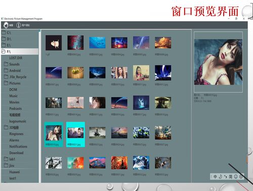 【001】基于JavaFX实现的电子图片管理系统（含PPT、源码、报告
