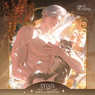 恋与深空 拍立得镭射票吧唧色纸立牌 秦彻泡泡浴同人周边