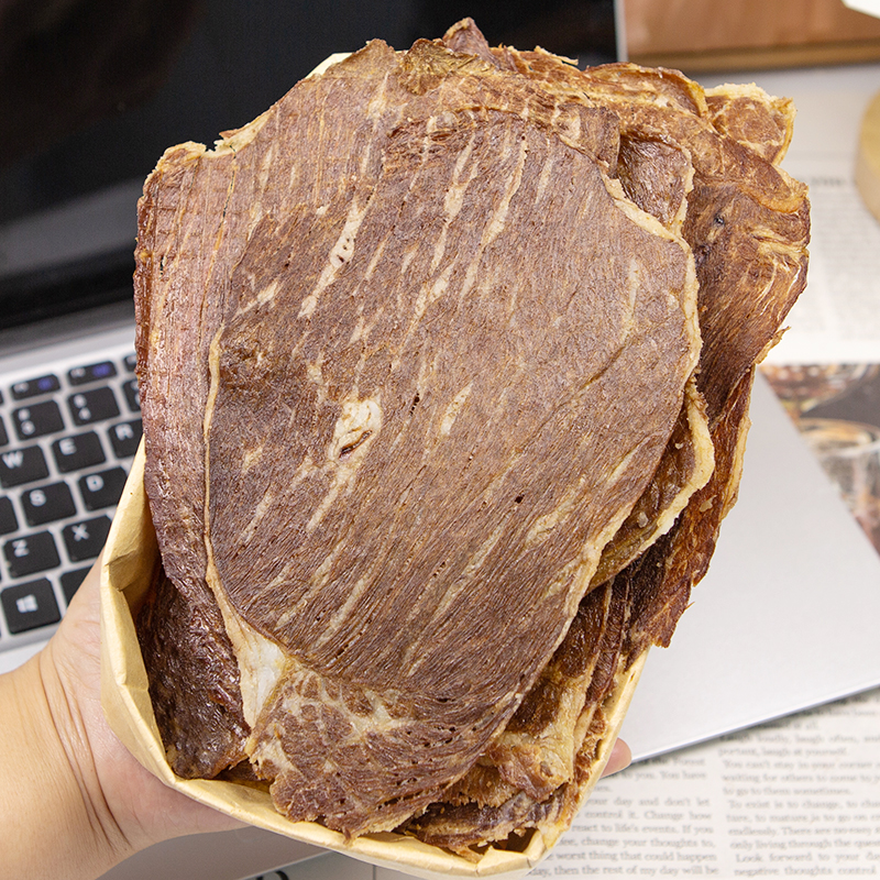 好吃到爆！安格斯谷饲牛肉干纯牛肉风干健康薄脆片孕妈妈小孩零食