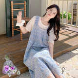 背带连衣裙新款夏装时尚蕾丝背带裙夏季303-Q6832-P125-K178，女装连衣裙，宁宁家